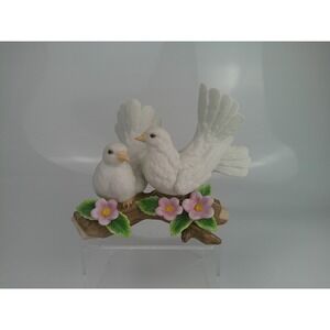 Courtship Doves Figurine Home Interiors #14530 Birds on Branch